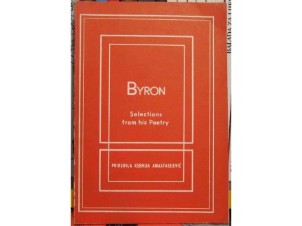 byron - Selections from his poetry