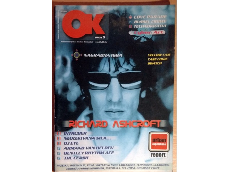 časopis OK br. 5 (2000) - na srpskom, retko!!!