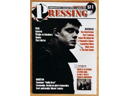časopis PRESSING br. 57 (2008) Nick Cave, Joy Division
