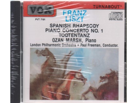cd / FRANZ LISZT - SPANISH RHAPSODY PIANO CONCERTO NO.1