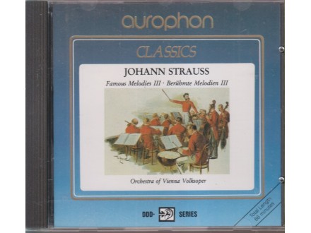 cd / JOHANN STRAUSS - Famous Melodies 3 - perfekttttttt
