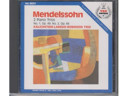 cd / MENDELSSONH - 2 Piano Trios ......... perfektttttt