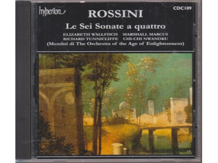 cd / ROSSINI - Le Sei Sonate a quattro - ekstra !!!!!!!