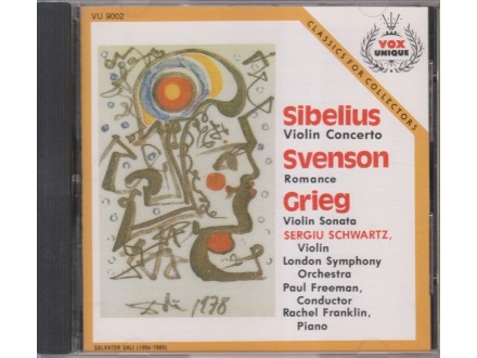 cd / SIBELIUS + SVENSON + GRIEG - perfektttttttttttt