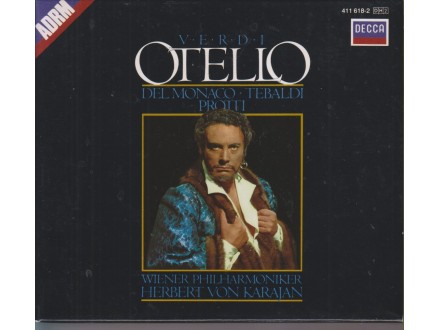 cd / Verdi OTELLO + 2 CD - Mario del Monaco - perefkttt