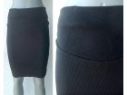 crna mini trikotažna suknja S ili M NO NO
