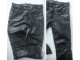 crne kožne moto pantalone broj XL ili 52 slika 2
