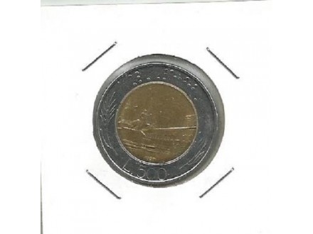d3 Italija 500 lira 1987. u kartonu