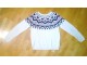 džemper bele boje marke Logg by H&;;M sa šarom slika 1