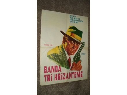 filmski plakat broj 283: BANDA TRI HRIZANTEME
