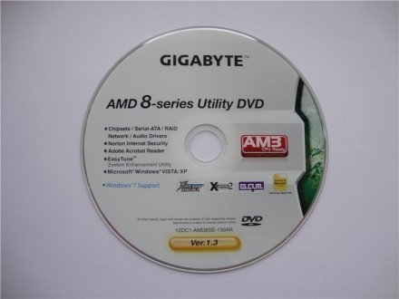 gigabyte amd 8-series utility dvd