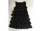 haljina crna karneri, cipka L (zara )