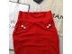 h&;m crvena suknja velicina S pamucna, udobna Struk 60-7 slika 3