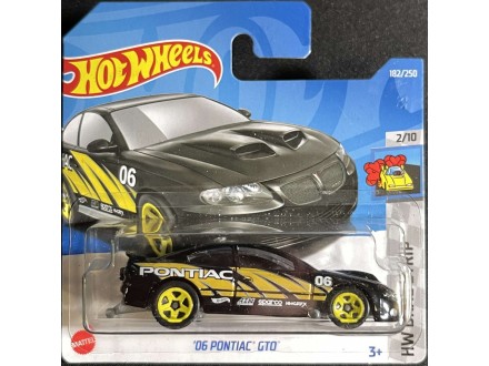 hot wheels pontiac GTO `06