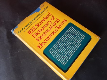 is IEEE Standard Dictionary OF Electrical and Electron