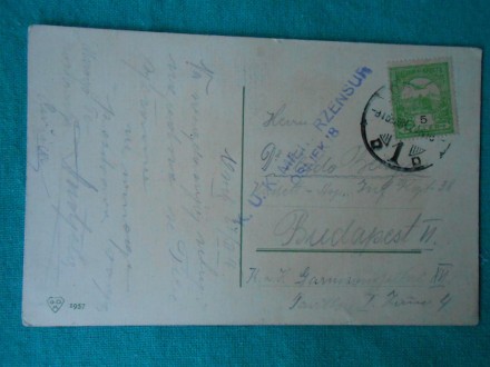 k.u.k.MILIT-RZENSUR OSJEK 18 -1916.g