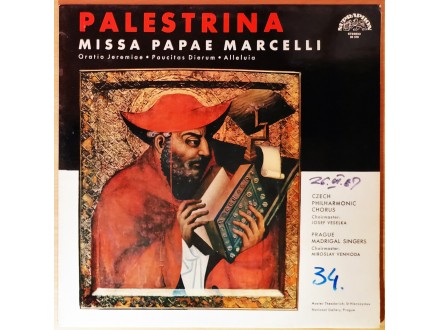 klasika LP: PALESTRINA - Missa Papae Marcelli, NOVA