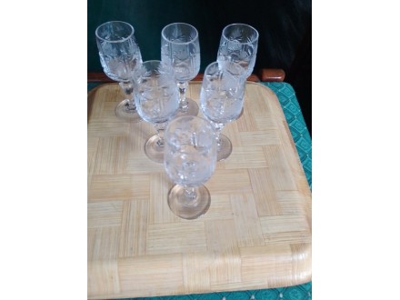 kristalne čaše za kratka pića