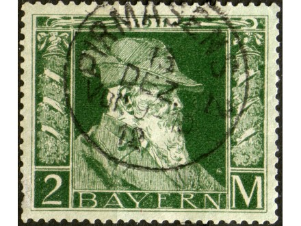 kt115m,  okt.1911. Bayern Mi87 II(-o-)G1/16