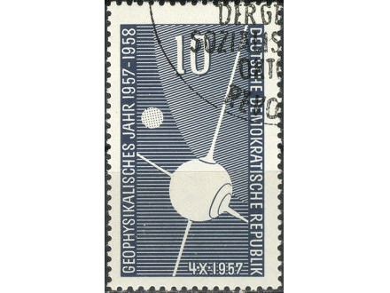 kt328c,  7. nov.1957. DDR Mi603 -o- 1/1