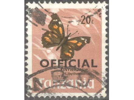 kt375h,  feb.1977. Tanzania Mi19 II(-o-)  1/10