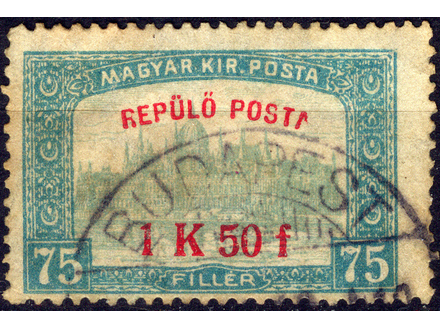 kt892c, 4. jul.1918  MagyarKirP  Mi210(-o-)1/2
