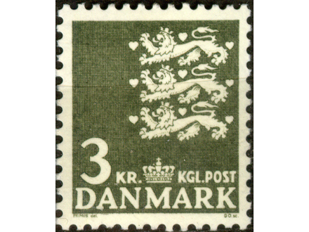 kt894m,  28. aug.1969  Danmark Mi483 ** 1/2