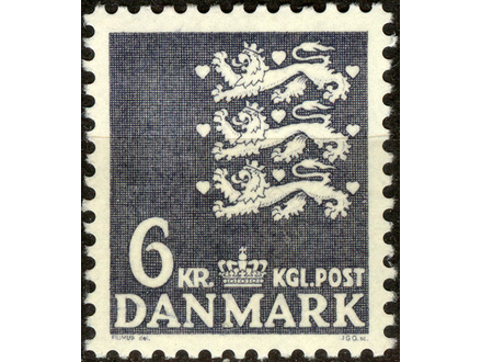 kt894q,  29. mart.1976  Danmark Mi625 ** 1/2