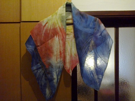 marama od prirodne svile,92x85cm