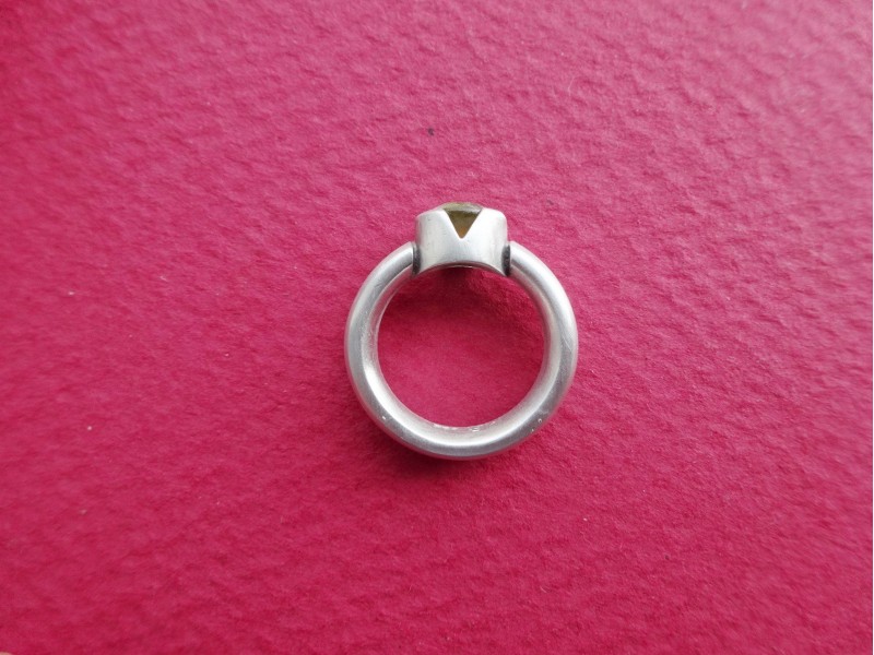 masivni 925 srebrni prsten