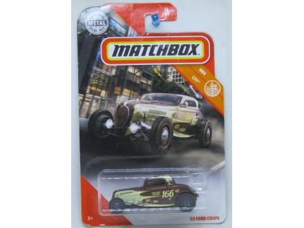 matchbox ford `33 coupe