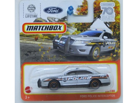 matchbox ford police interceptor