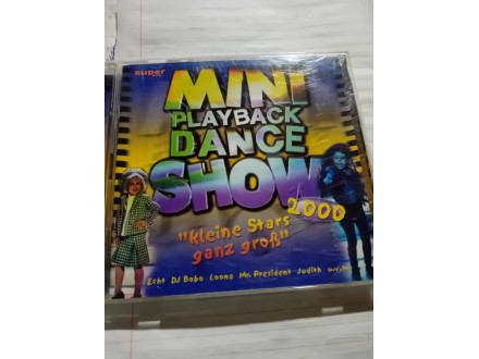 mini playback dance show 2000-2cd