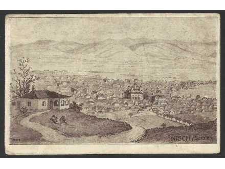 nis panorama saborna crkva 1916
