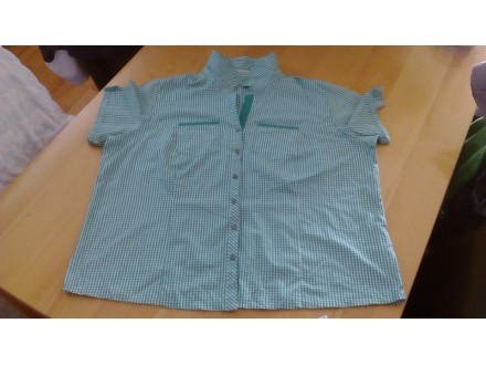 nova veća košulja kom.zeleno bele boje..odličan pamuk