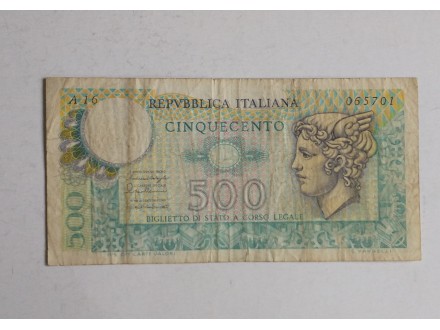 novčanica 500 i 1000 LIRE Italia