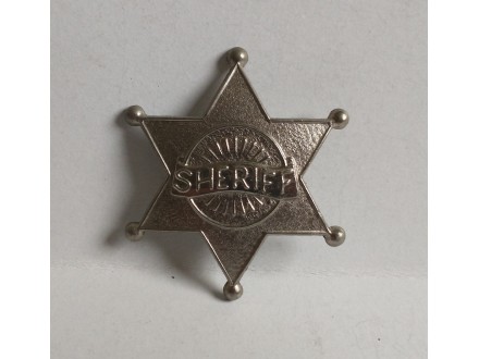 oznaka stara ZVEZDA SHERIFF 6