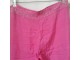 pink pantalone od prirodne svile slika 2