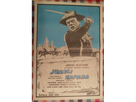 plakat JUNACI ZAPADA (John Wayne)