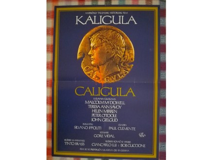 plakat KALIGULA (Tinto Brass)