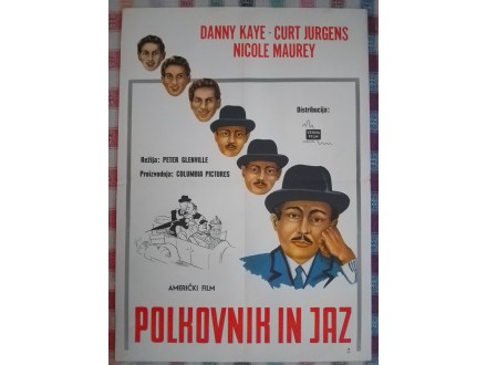 plakat PUKOVNIK IN JAZ (Slovenačka verzija)