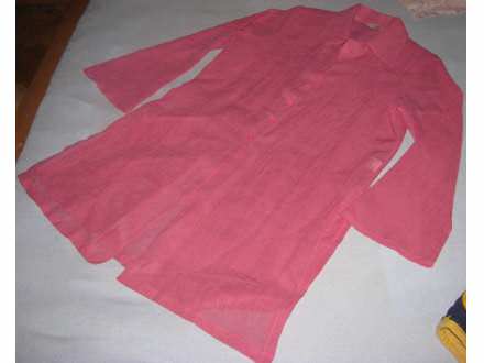 ružičasta košulja-tunika, novo xl