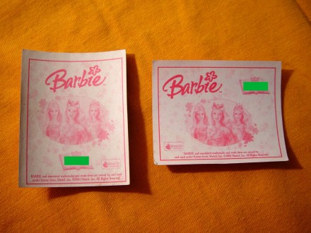 sličica Barbie Princess Collection br 049