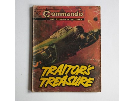 strip COMMANDO br. 1254 Traitor`s treasure
