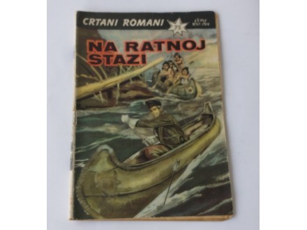 strip Crtani Romani br. 75 Na ratnoj stazi