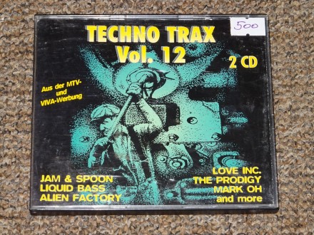 techno trax vol.12 - 2cd