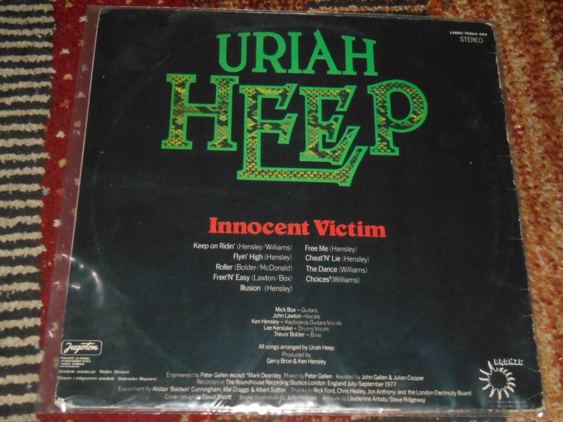 uriah heep - innocent victim 5-/5-