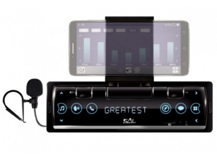 x-Auto radio SMART SAL VB8000 FM, USB, SD, Bluetooth, Mikrofon IN, 4x45W