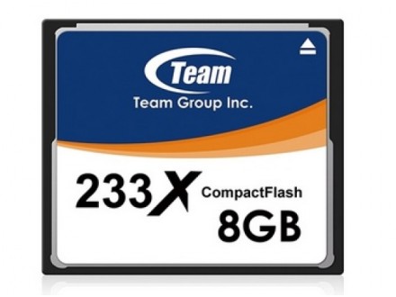 x-TeamGroup CompactFlash 8GB 233x TCF8G23301