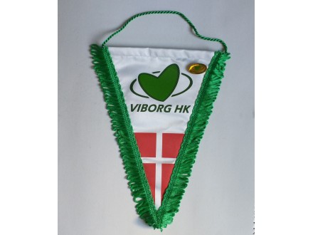 zastavica + značka VIBORG HK Made in Danmark